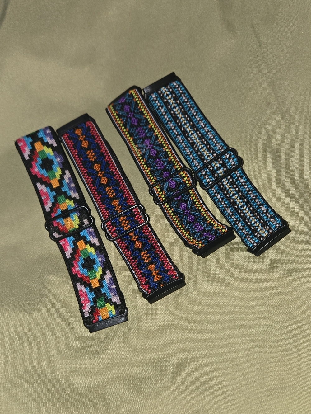 Nw/oT  FITBIT VERSA 3 - 4 Pk - Woven Watch Bands